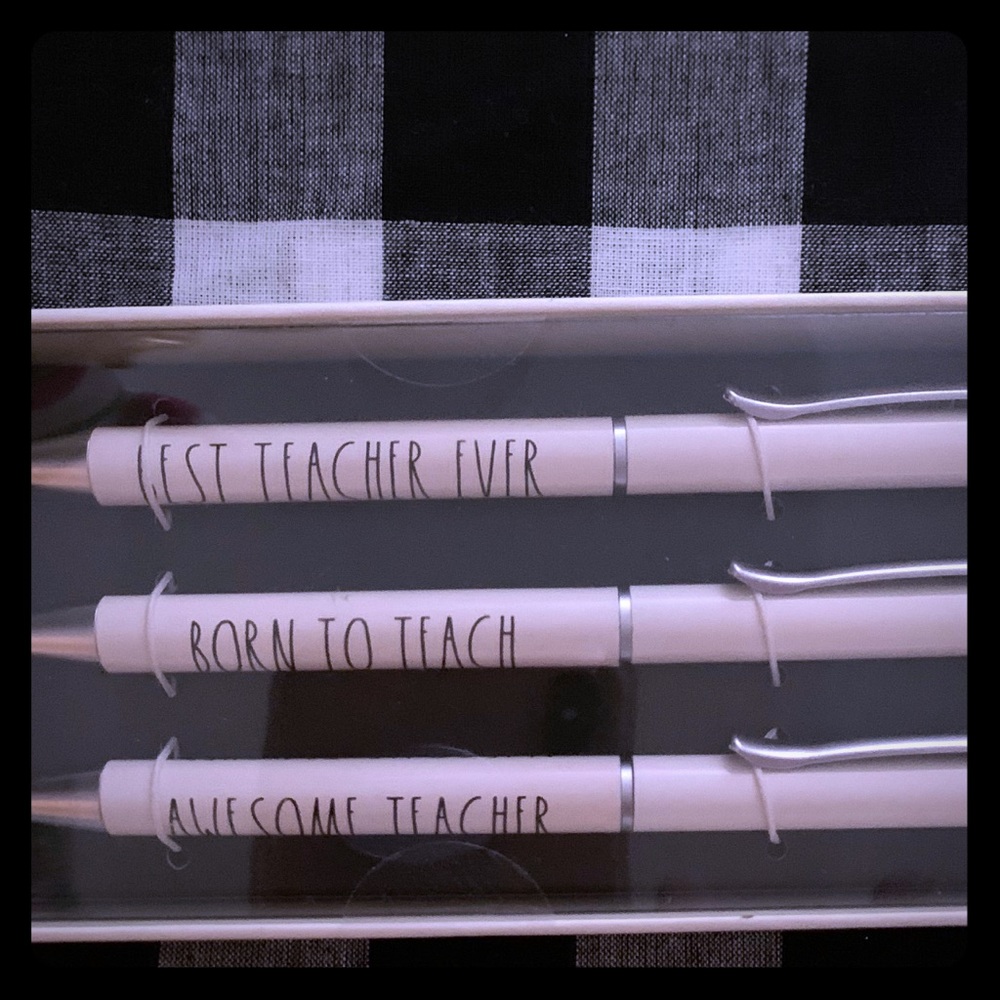 Rae Dunn 3 piece pen set